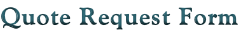Quote Request Form